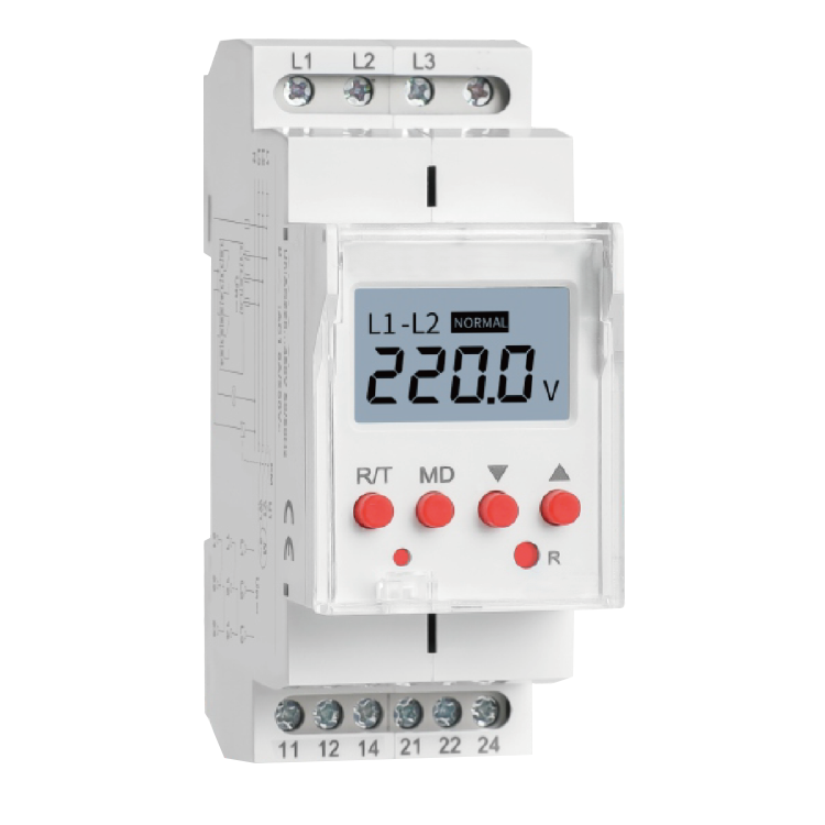 带显示三相电压监控继电器